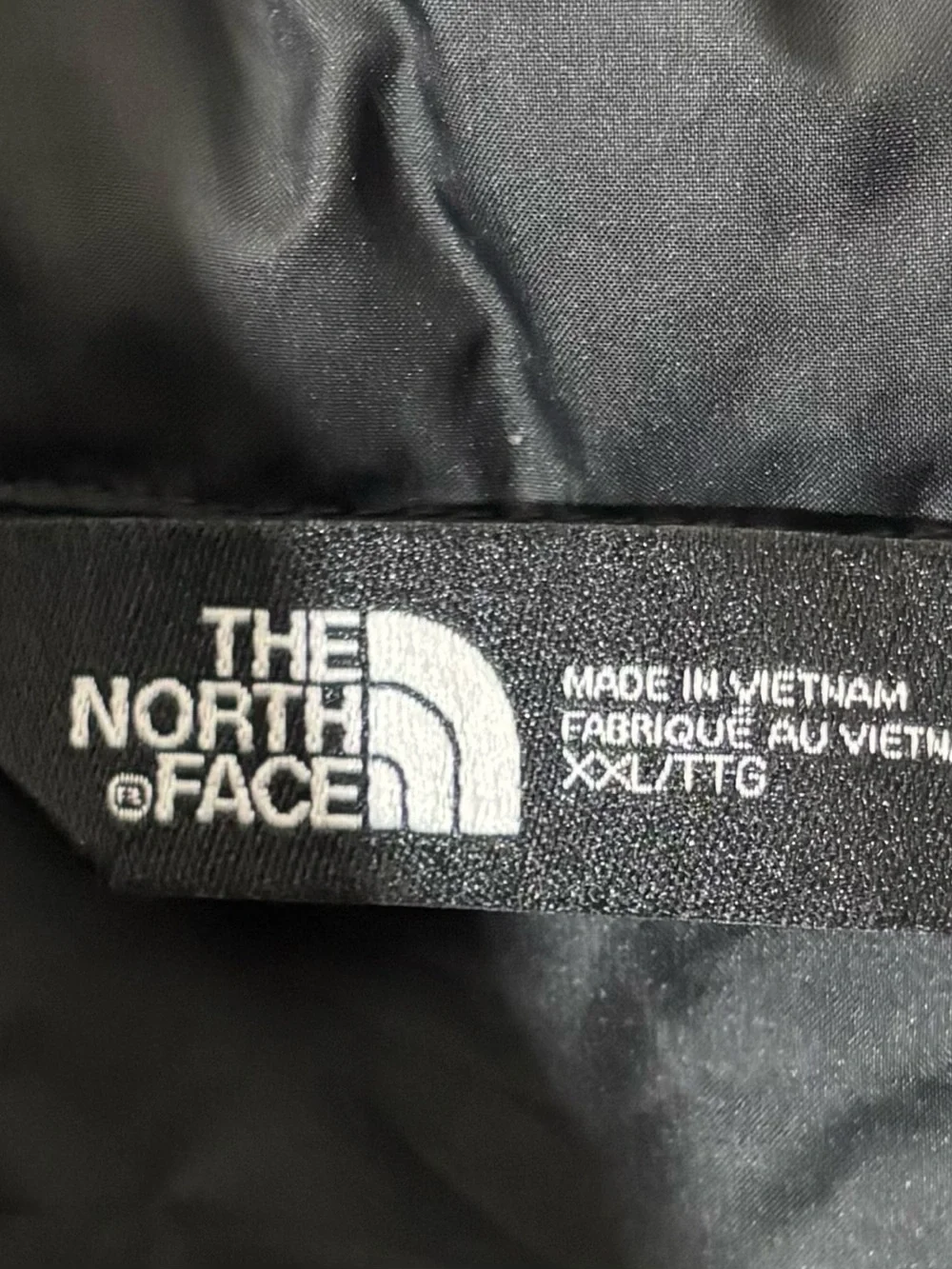 The North Face Black Quilted Puffer Vest with Safelite Logo